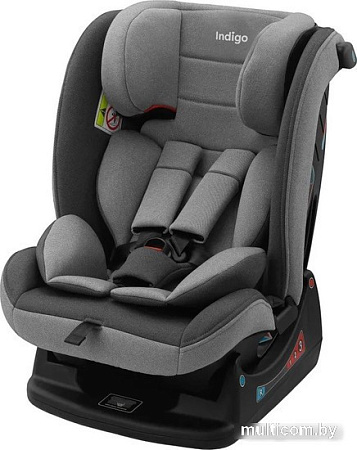 Детское автокресло Indigo Reflex Y913 (светло-серый/серый)