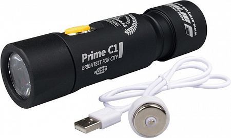 Фонарь Armytek Prime C1 Magnet USB XP-L (холодный) + 18350 Li-Ion