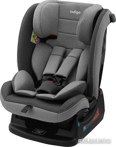 Детское автокресло Indigo Reflex Y913 (светло-серый/серый)