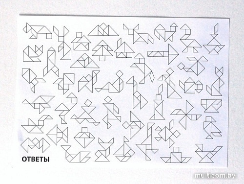 Мозаика/пазл Десятое королевство Танграм 04053