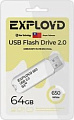 USB Flash Exployd 650 64GB (белый)