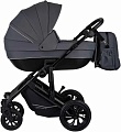 Универсальная коляска Indigo Coin (3 в 1, темно-серый)