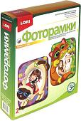 Набор для создания поделок/игрушек Lori Фоторамки из гипса. Кошки-мишки Н-065