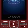Мобильный телефон Maxvi P3 (винный красный)