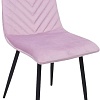 Стул AksHome Violin (лиловый велюр/черный)