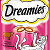 Лакомство для кошек Dreamies лакомые подушечки с говядиной 30 г