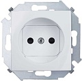Розетка Simon 1591444-030 (белый)