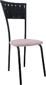 Стул Лидмаш SO-10 (черный/розовый)