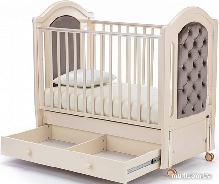 Классическая детская кроватка Nuovita Grazia Swing (слоновая кость)