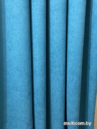 Штора Ника Зварико 777250-12482 2x2.5 м (мятно-бирюзового/голубого)