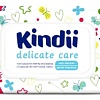 Влажные салфетки Kindii Delicate Care с экстрактом алоэ вера и аллантоином (100 шт)