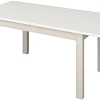 Кухонный стол Senira Кастусь 110-145x70 (белый/белый)