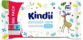 Влажные салфетки Kindii Delicate Care с экстрактом алоэ вера и аллантоином (100 шт)