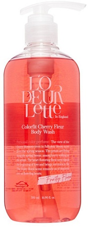 L'odeurlette In England Colorfit Cherry Fleur Body Wash (500 мл)