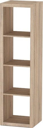 Стеллаж Mio Tesoro Фора 4L (дуб беленый)