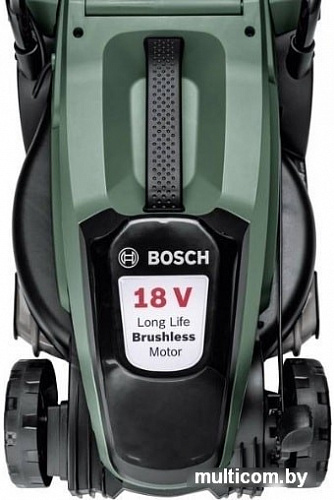 Колёсная газонокосилка Bosch CityMower 18 06008B9A00 (с 1-м АКБ и ЗУ)