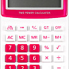 Бухгалтерский калькулятор Darvish DV-2716-12R (белый/красный)