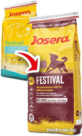 Корм для собак Josera Festival 15 кг