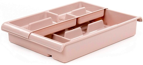 Лоток для столовых приборов Полесье №6 05127 (темно-кремовый)