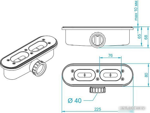 Душевой поддон RGW STL-W 16211099-01 90x90