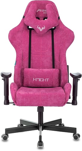 Игровое (геймерское) кресло Zombie Viking knight (Light-15, малиновый)