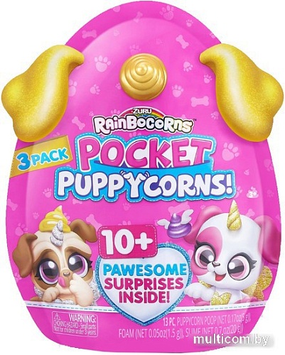 Кукла-сюрприз Zuru Rainbocorns Сюрприз Pocket Puppycorn 9284