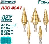 Набор сверл Total TACSD2051 (5 шт)
