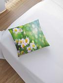 Чехол на подушку JoyArty Милые ромашки sl_30348