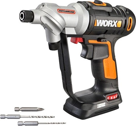 Шуруповерт Worx WX176.2 (с 1-им АКБ, кейс)