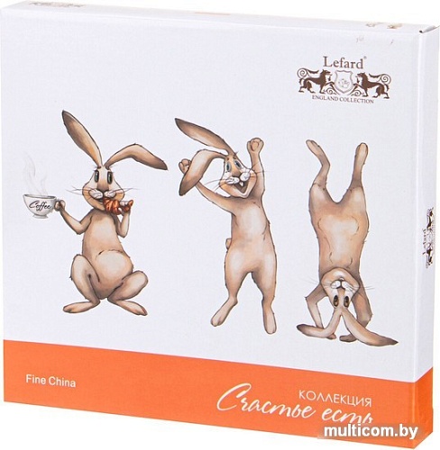 Тарелка десертная Lefard Счастье есть 85-1786