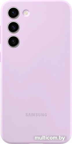 Чехол для телефона Samsung Silicone Case S23+ (лиловый)
