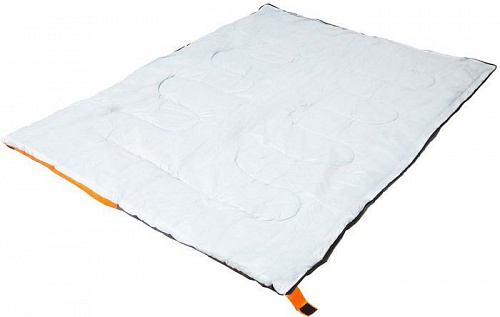 Спальный мешок Acamper Bruni 300г/м2 (оранжевый/черный)