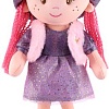 Кукла Maxitoys Малышка Аня в фиолетовом платье и шляпке MT-CR-D01202314-35