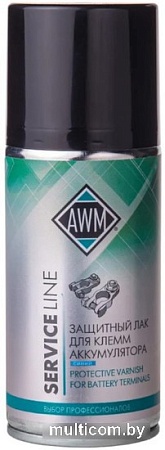 AWM Лак для клемм аккумулятора 210мл 411042013