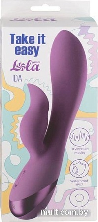 Вибратор Lola Games Take it Easy Ida 9028-02lola (фиолетовый)