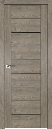 Межкомнатная дверь ProfilDoors 98XN 60x200 (каштан темный/стекло графит)