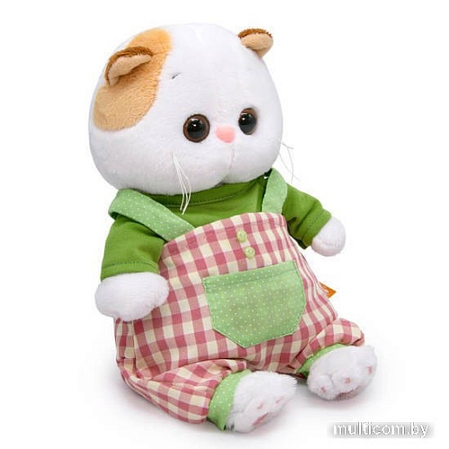 Классическая игрушка BUDI BASA Collection Кошечка Ли-Ли Baby в штанишках на лямочках и лонгсливе LB-107 (20 см)