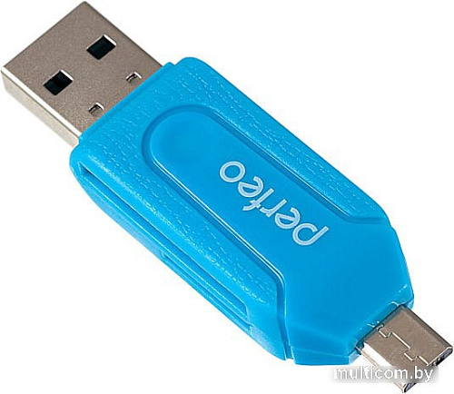 Кардридер Perfeo VI O004 [PF-VI-O004 Blue]
