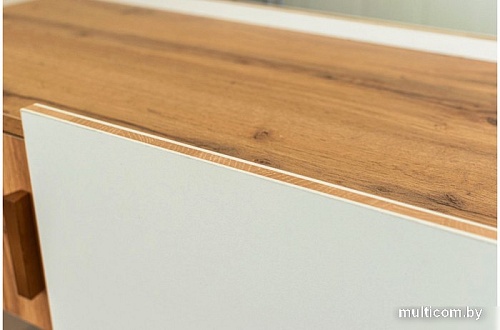 Полка Неман мебель Сканди МН-036-05 (дуб вотан/белый)