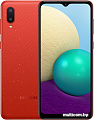 Смартфон Samsung Galaxy A02 SM-A022G/DS 2GB/32GB (красный)