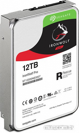 Жесткий диск Seagate IronWolf Pro 12TB ST12000NE0007