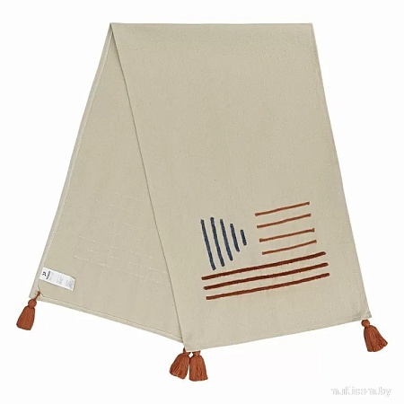 Дорожка на стол Tkano Ethnic Mishmash TK24-TR0004 (бежевый/коричневый)