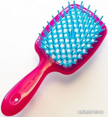 Щетка Janeke Superbrush Small 86SP234FUX (малиновый/голубой)