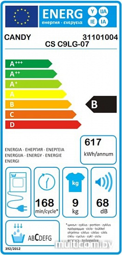 Сушильная машина Candy CS C9LG-07