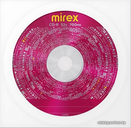 CD-R диск Mirex 700Mb 52x UL120052A8C (1 шт.)