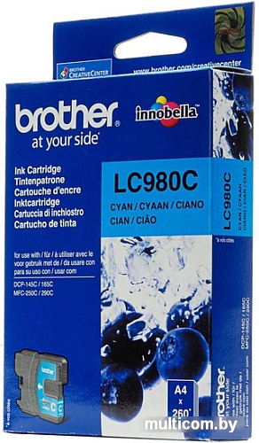 Картридж Brother LC980C