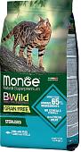 Сухой корм для кошек Monge Bwild Tonno Sterilised 1.5 кг