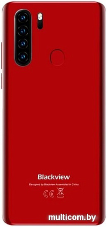 Смартфон Blackview A80 Plus (красный)