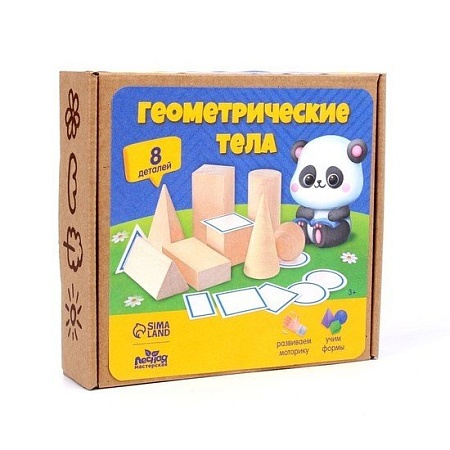 Алфавит Лесная мастерская Геометрические тела 7577297