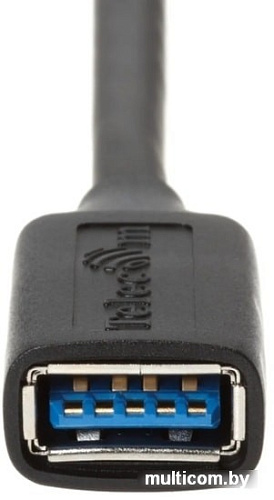 Удлинитель Telecom USB Type-A TUS708-1m (1 м, черный)